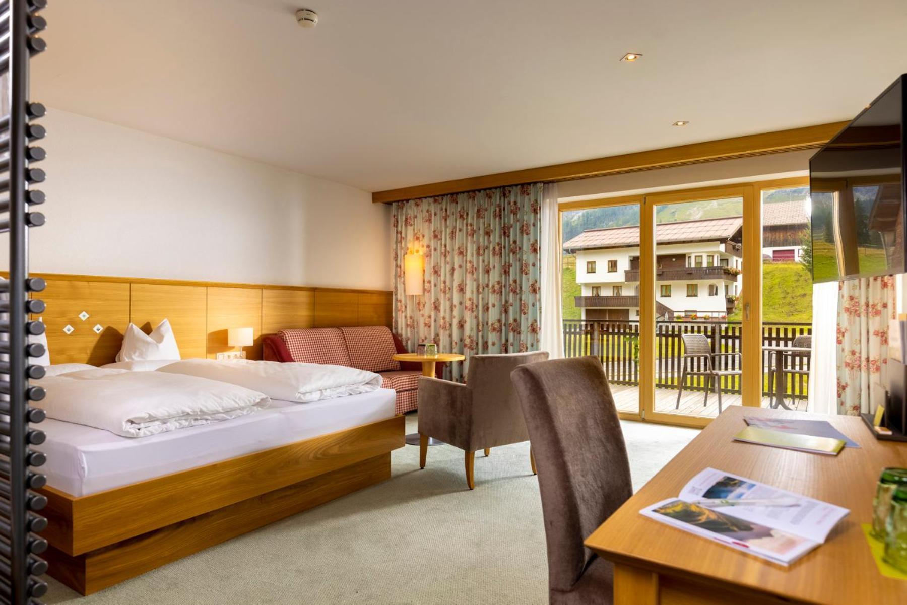 Hotel Walserberg Warth  Camera foto
